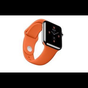 hermes apple watch strap orange